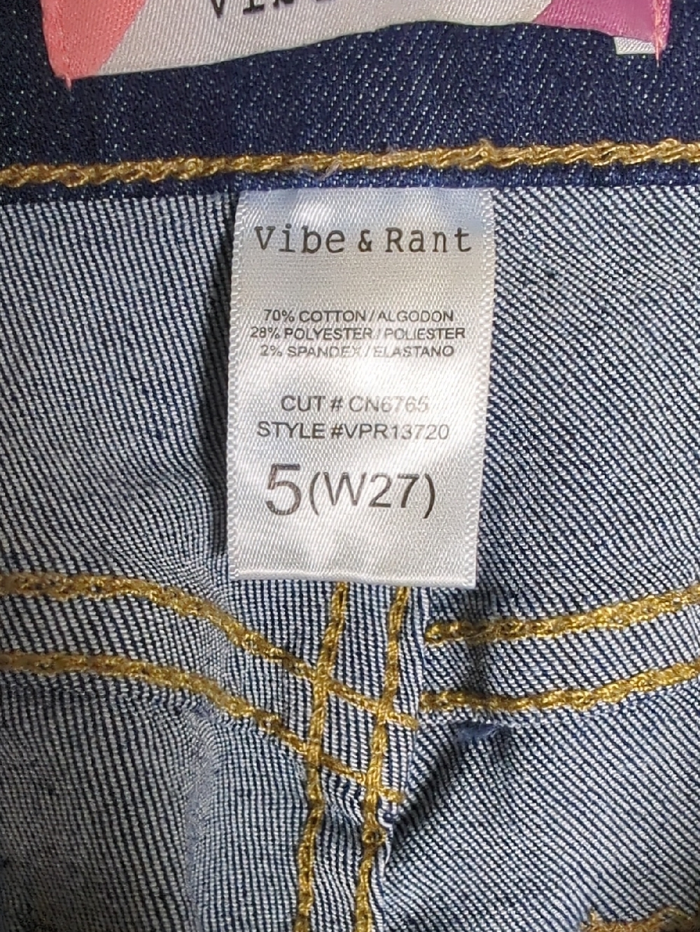 High-Rise Dark Blue Flare Jeans - Picture 5 of 11
